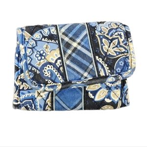 Vera Bradley Blue Wallet EUC